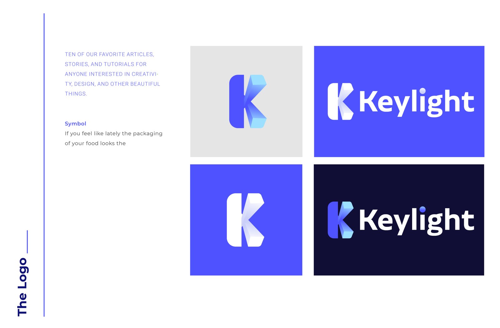 keylight brand identity design case study