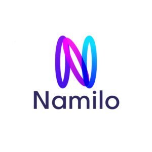 Minimalist Colorful N logo- overly overlapping logo