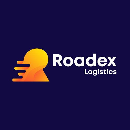 Abstract Logistics Delivery Shipping Fast R logo design