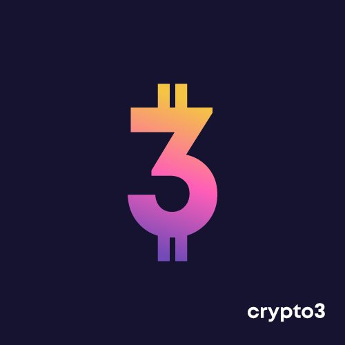 Crypto Currency Logo - Bitcoin logo - Crypto 3 logo