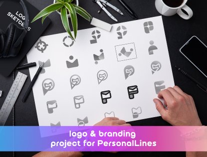 Logo & branding project for PersonaLines