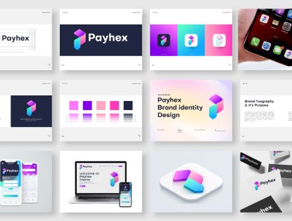 Modern Logo & Brand identity design for Payhex
