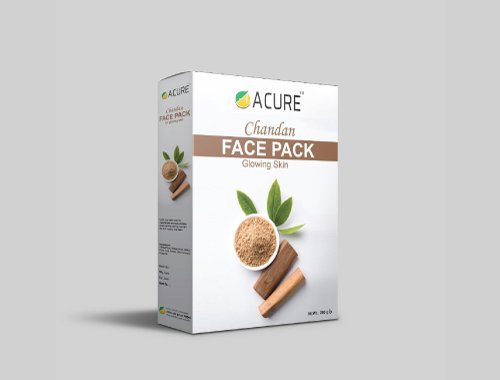 Packaging design for Acure Face Pake